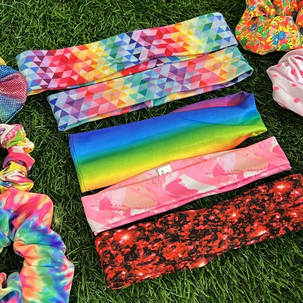 Bright and Fun Hair Accessory Lot of 11